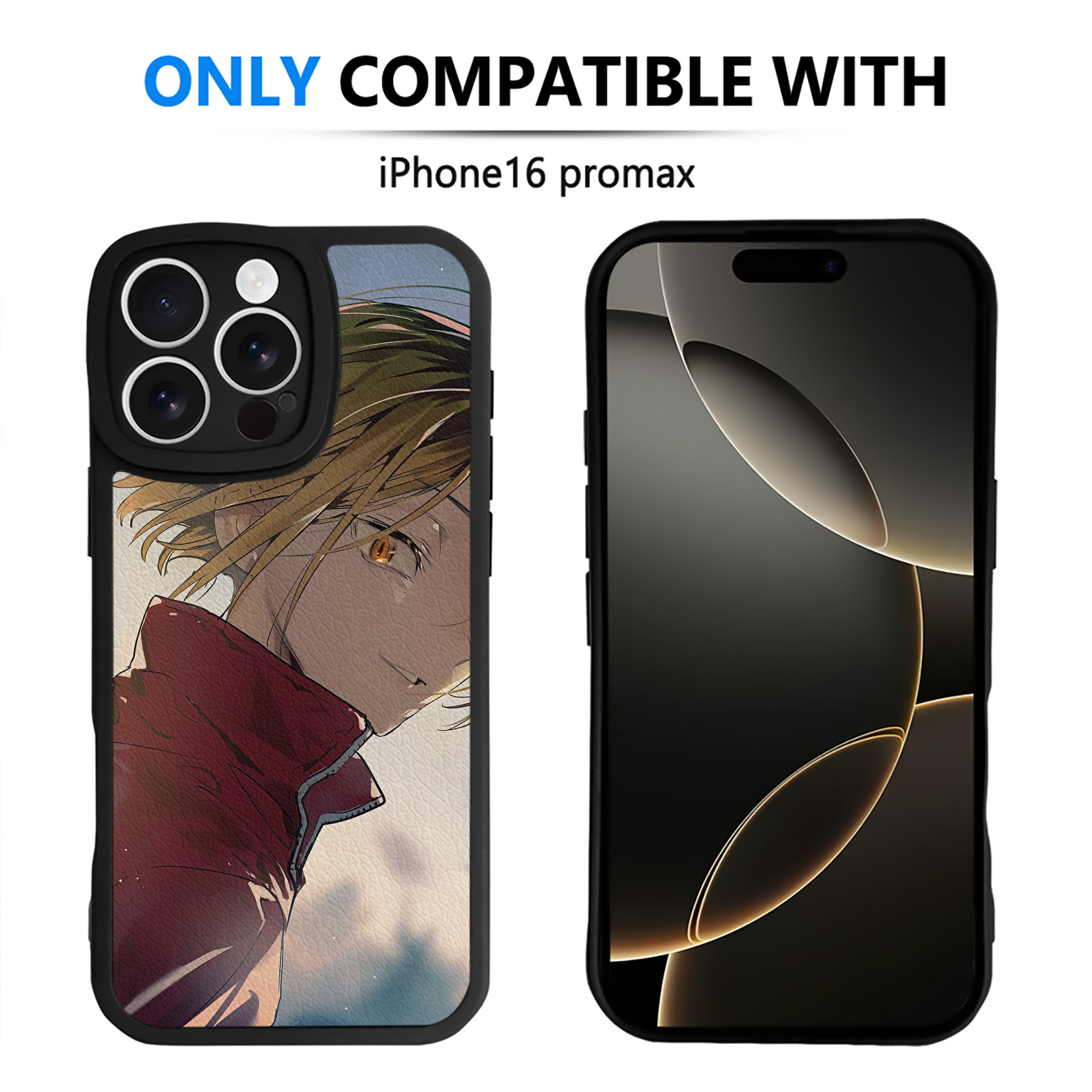（画像用） ハイキュー!! Haikyu!! 【iPhone 16シリーズ対応】シリコンスマホケース（レザー調） 材質：シリコン